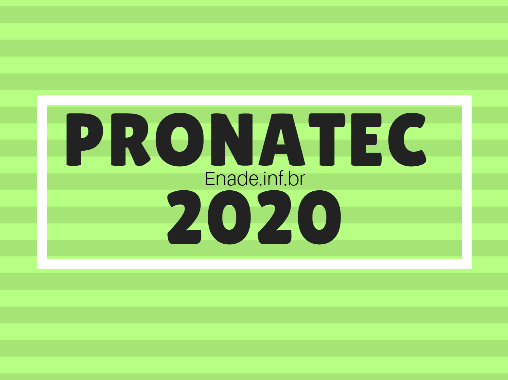 PRONATEC-2020